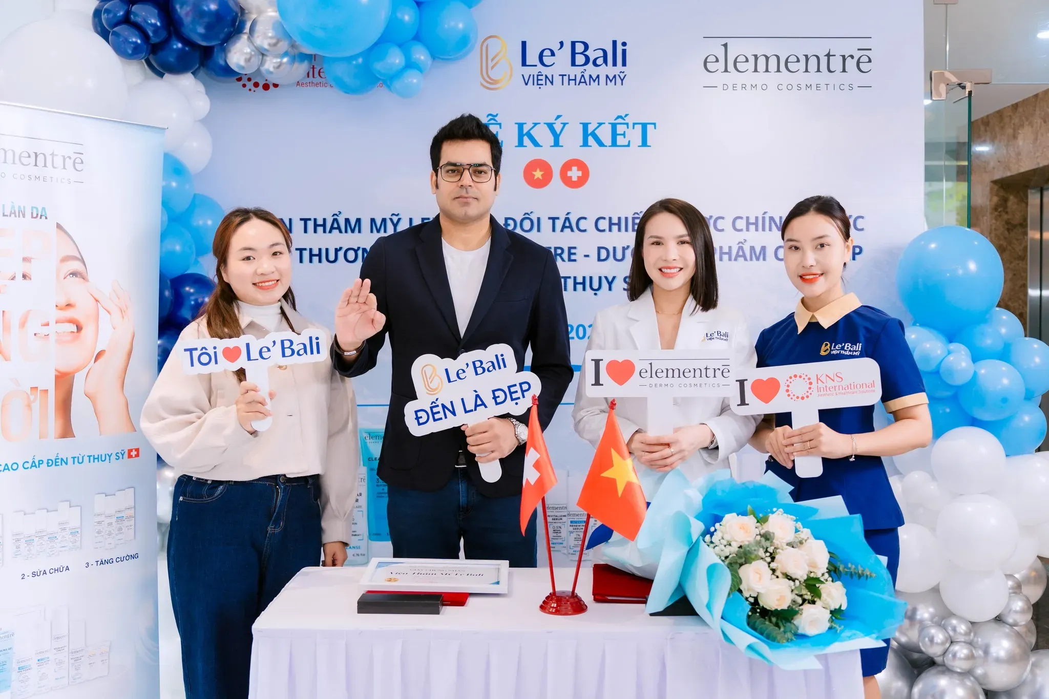 Elementre Vietnam & Le’Bali International Aesthetic Institute Sign Exclusive Partnership for Swiss Cosmeceuticals highlight